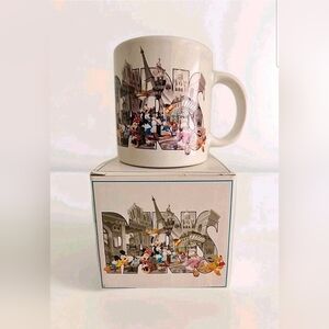 Disneyland Paris Exclusive Retired Mug Mickey Minnie Goofy Donald Japan